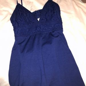 Navy blue Lulu Dress